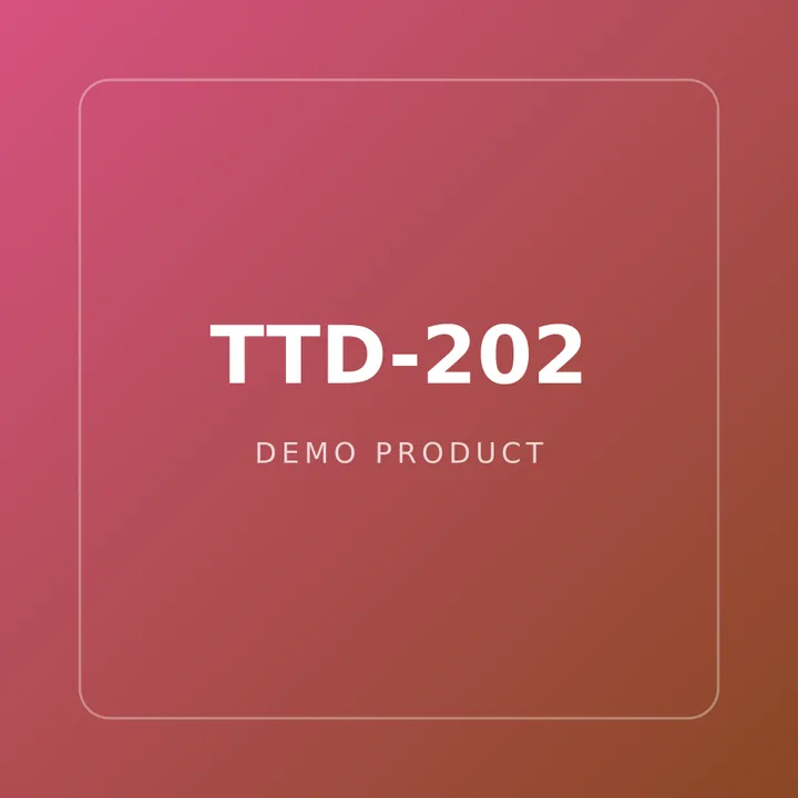 Demo artwork for product TTD-202